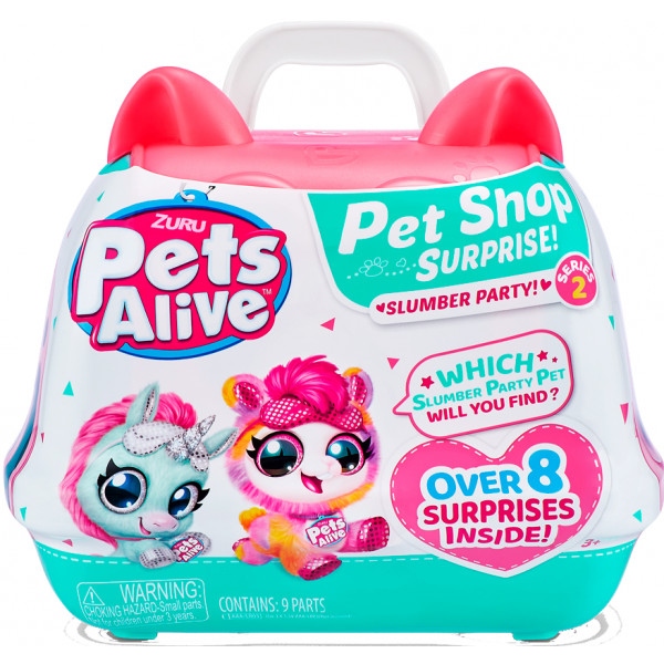 Інтерактивна іграшка пластикова Pets & Robo Alive "Pet Shop Surprise" S2 - ПОВТОРЮШКА-СПЛЮШКА (9532)