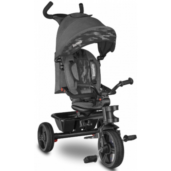 Триколісний велосипед Lionelo Haari Stone Grey
