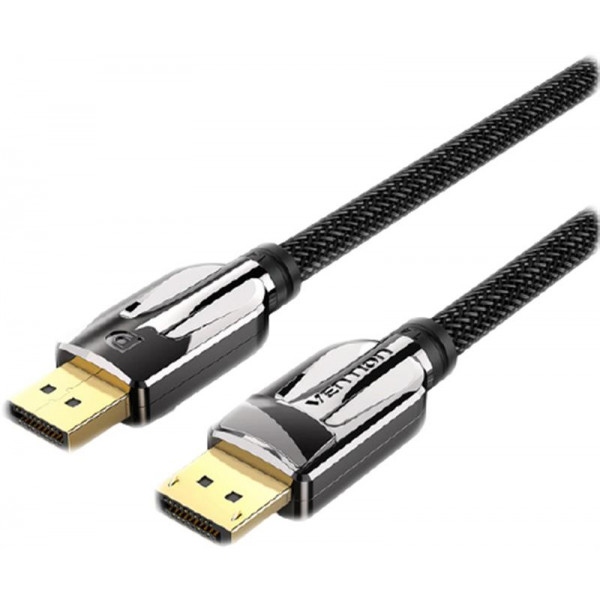 Кабель Vention DisplayPort-DisplayPort 3 m v1.4 Black (HCABI)