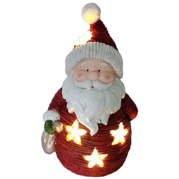 Декор підвіска New Year Novogod'ko Дід Мороз 46 см LED (974206)