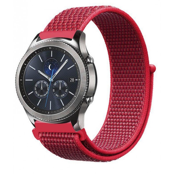 Ремінець для смарт-годинника BeCover Nylon Style for Amazfit Stratos 1/2/2S/3/GTR 2/GTR 47mm/GTR Lite 47mm/Nexo/Pace Purple (705891)