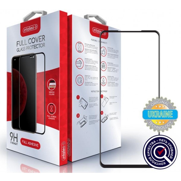 Захисне скло для смартфону Intaleo for Xiaomi Redmi Note 10 Pro Full Glue Black (1283126511226)
