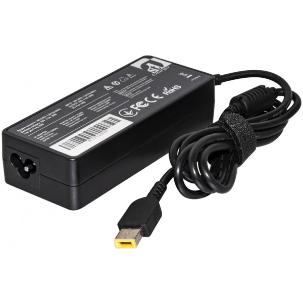 Зарядний пристрій для ноутбука 1stCharger Lenovo 90W 20V 4.5A USB силовий кабель (AC1STLE90WC)
