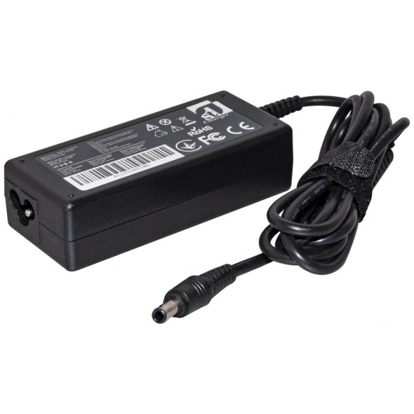 Зарядний пристрій для ноутбука 1stCharger Samsung 60W 19V 3.16A 5.5x3.0 силовий кабель (AC1STSA60WA)