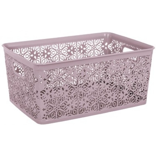 Корзина для зберігання VIOLET HOUSE 0501 №1 Ажур Powder 5 л