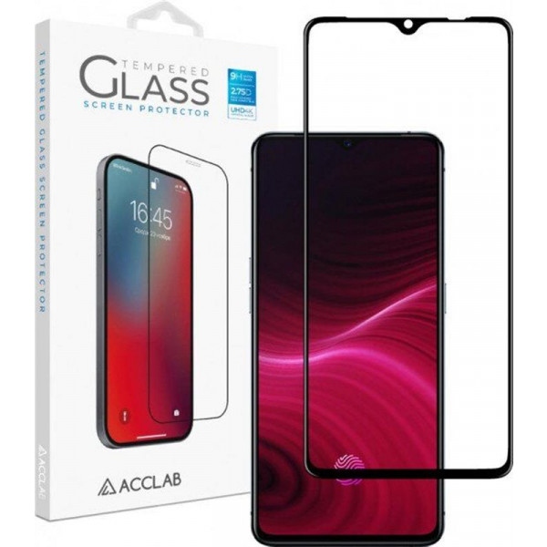 Захисне скло для смартфону ACCLAB Full Glue for Realme X2 Pro Black (1283126508387)