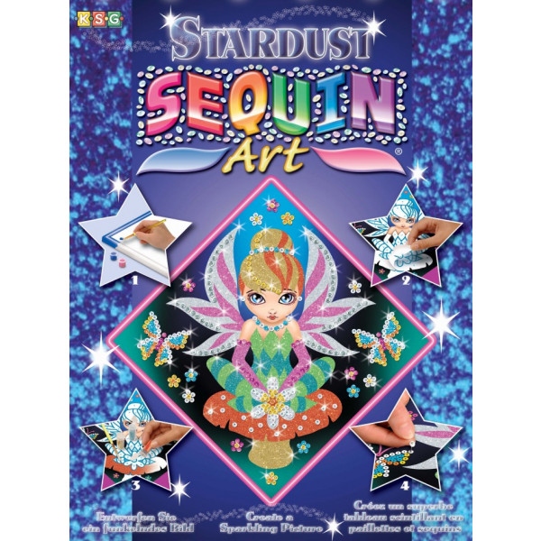 Набір для творчості з паєток Sequin Art Stardust Фея (SA1315)