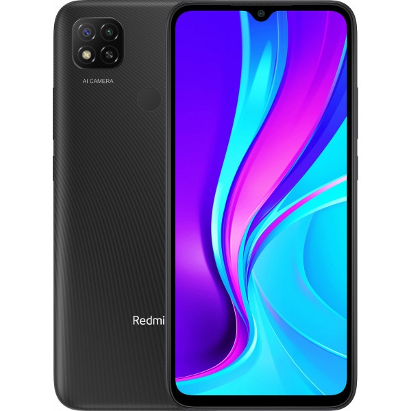 Смартфон Xiaomi Redmi 9C 3/64GB без NFC Midnight Gray