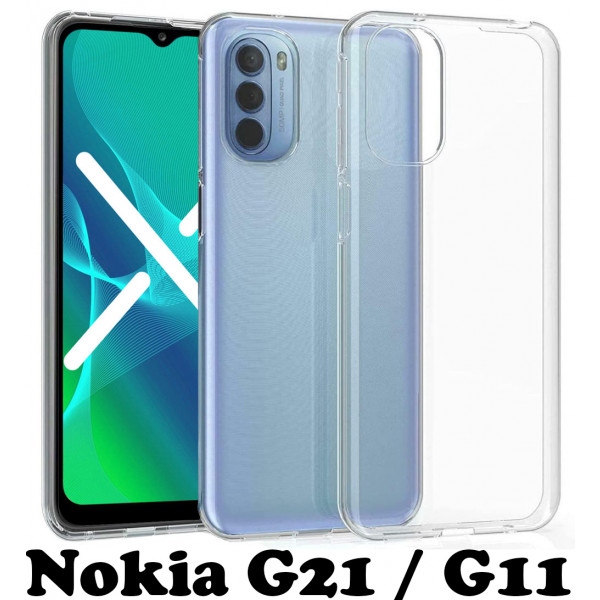 Чохол для смартфона BeCover for Nokia G21/G11 Transparent (707459)