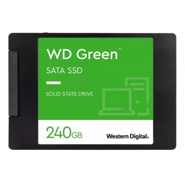 SSD-накопичувач внутрішній Western Digital 2.5"  240GB SATA Green (WDS240G3G0A)