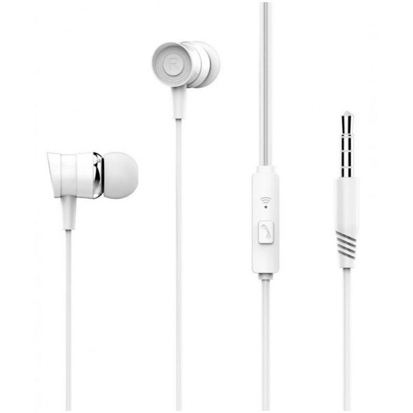 Навушники вкладиші дротові XO EP20 White (00000013992)