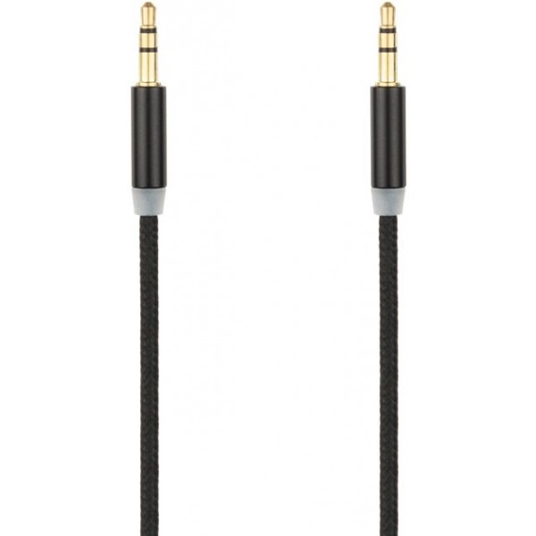 Кабель 3.5 мм -3.5 мм Gelius 3,5''-3.5'' 1 m Black