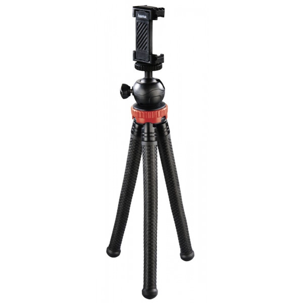 Трипод для екшн-камери Hama FlexPro Action Camera, Mobile Phone, Photo, Video 16-27 см Red (00004608)