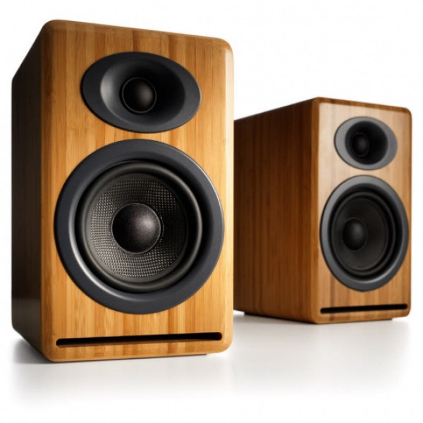Комп'ютерна акустика компактна 2.0 Audioengine P4 Natural Bamboo