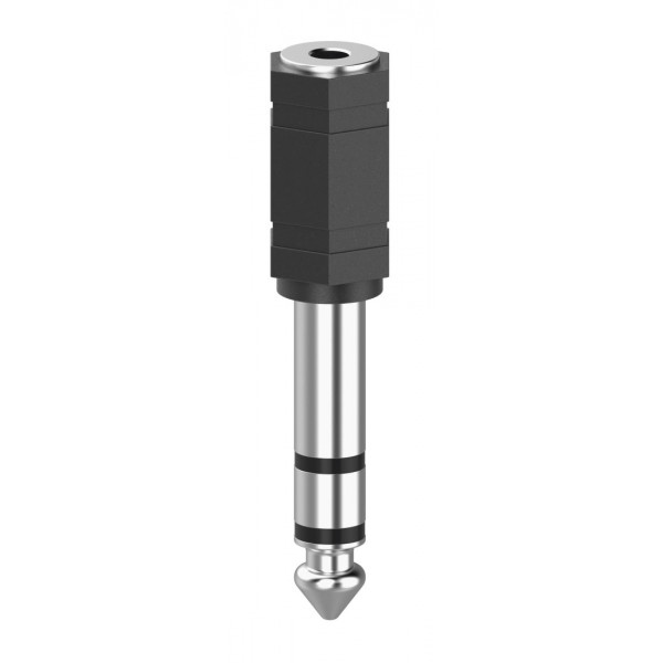 Кабель 3.5 мм -3.5 мм Hama 6.3 mm Jack - 3.5 mm Jack Stereo Black (00205194)