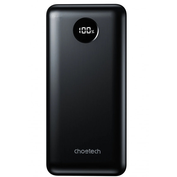 Батарея мобільна Choetech 20000mAh 45W Black (B653-BK)