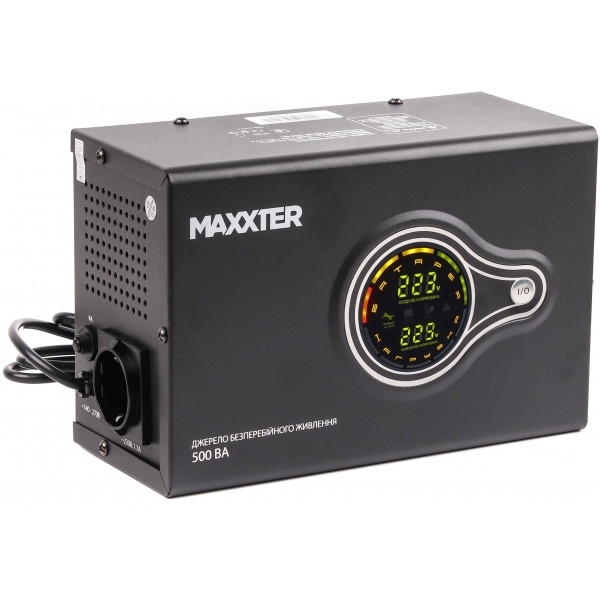 Джерело безперебійного живлення Maxxter MX-HI-PSW500-01