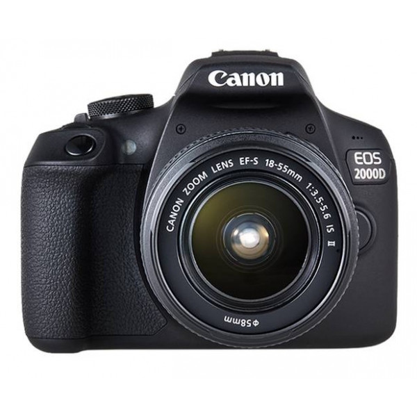 Фотокамера дзеркальна Canon EOS 2000D 18-55 DC III (2728C007)