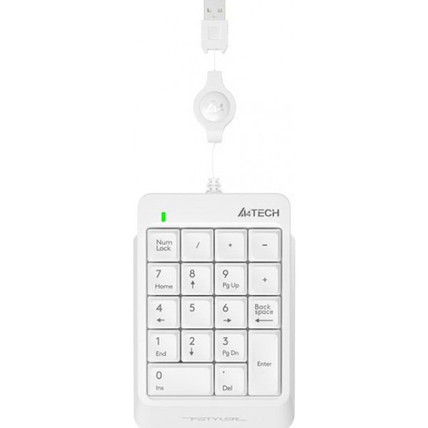 Клавіатура дротова A4tech FK13 (White)