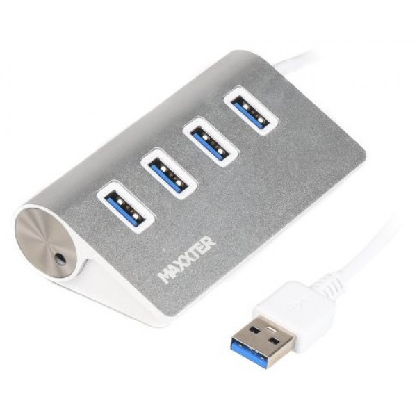 Хаб USB Maxxter HU3A-4P-01