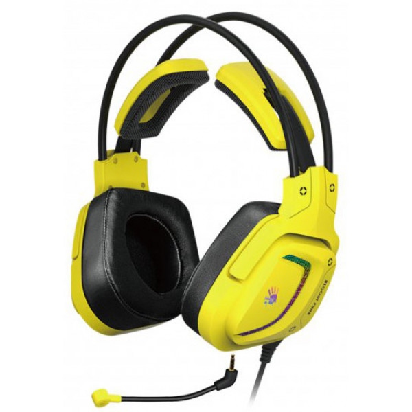 Гарнітура дротова ігрова Bloody G575 (Punk Yellow)