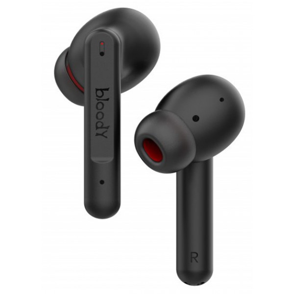 Навушники вкладиші бездротові TWS A4tech Bloody M90 Black/Red