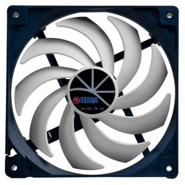 Корпусний вентилятор Titan TFD-14025 H 12 ZP/KU (RB)