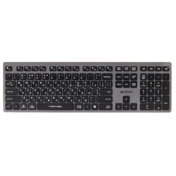 Клавіатура бездротова A4tech Fstyler FBX50C (Grey)