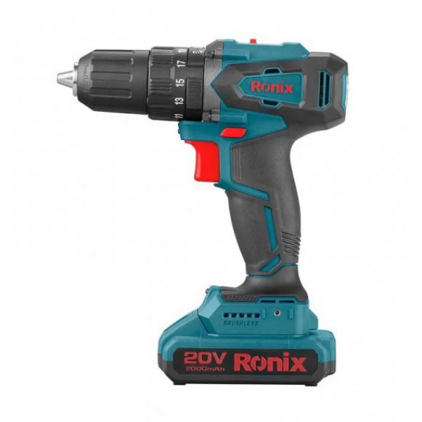 Дриль-шуруповерт Ronix 20В 2Ач х 2 (8900K)