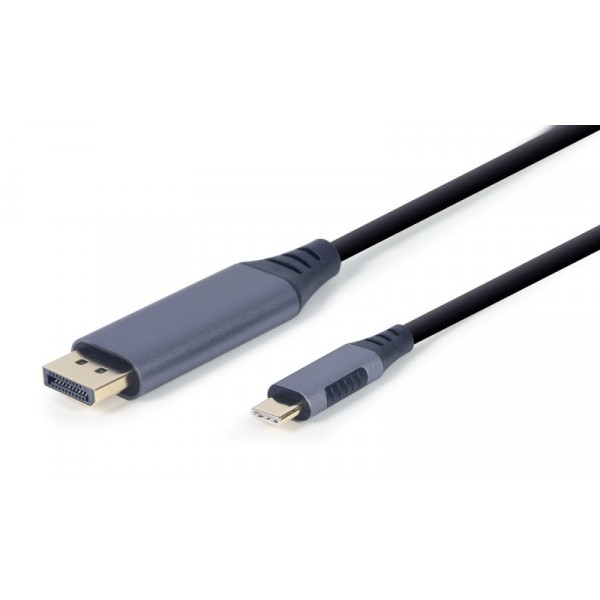 Кабель Cablexpert USB-C to DisplayPort 1.8m (CC-USB3C-DPF-01-6)