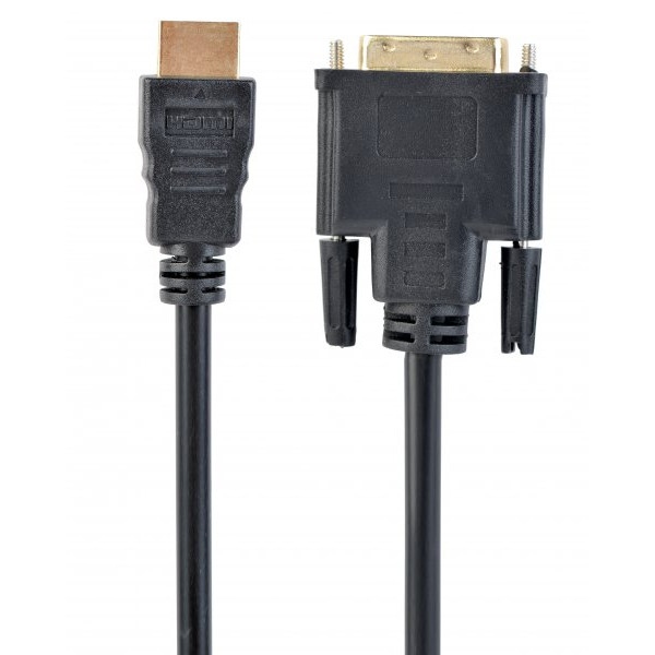 Кабель HDMI - DVI Maxxter HDMI на DVI 1 m (V-HDMI-DVI-1M)