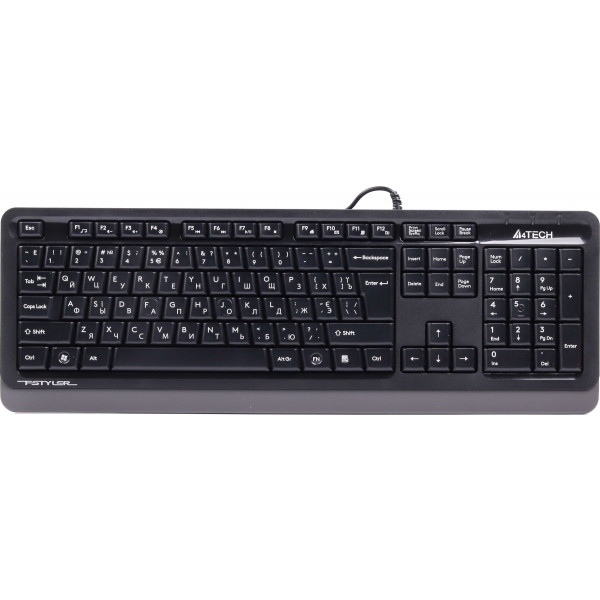 Клавіатура дротова A4tech Fstyler FKS10 Grey USB