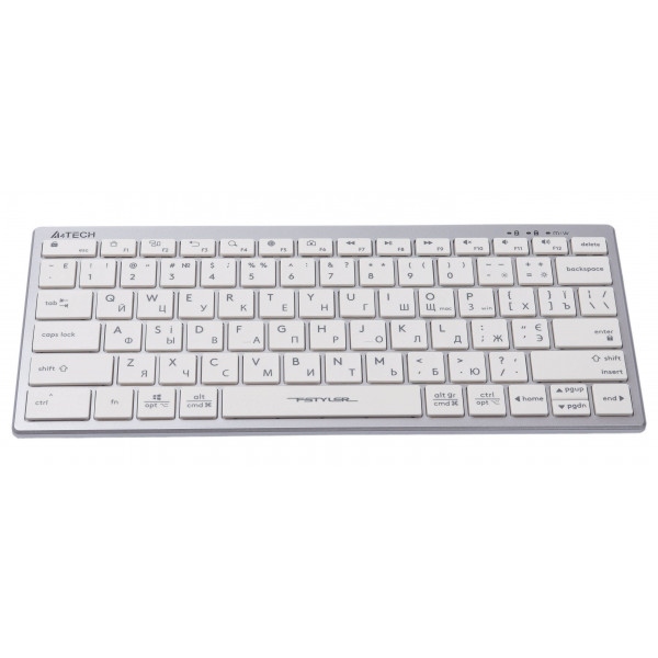 Клавіатура дротова A4tech Fstyler FX-51 White