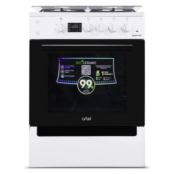 Плита газова ARTEL APETITO 04-E White