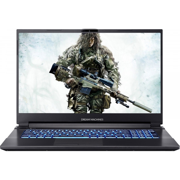 Ноутбук ігровий Dream Machines G1650-17 (G1650-17UA70) Black