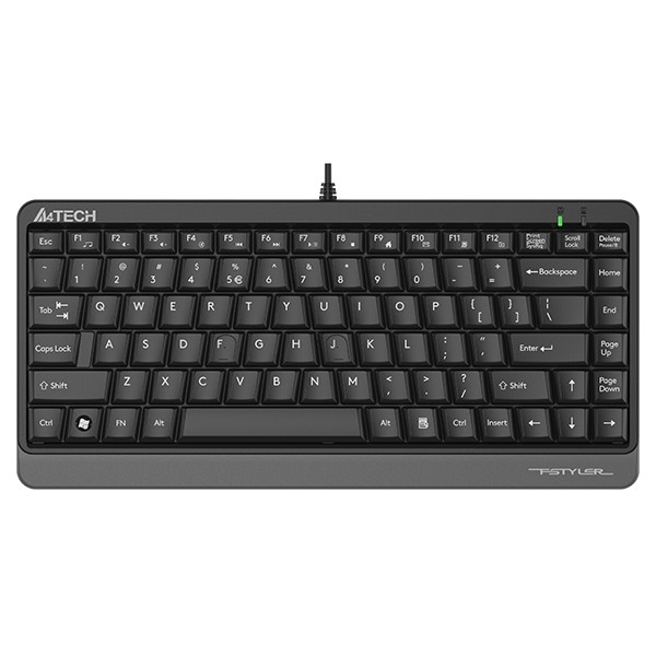 Клавіатура дротова A4tech FKS11 USB (Grey)