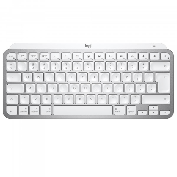 Клавіатура бездротова Logitech MX Keys Mini For Mac Pale Grey (920-010526)
