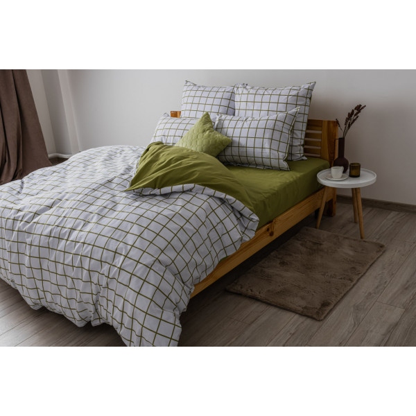 Комплект постільної білизни ТЕП Happy Sleep Olive Check (2-03797_25148)