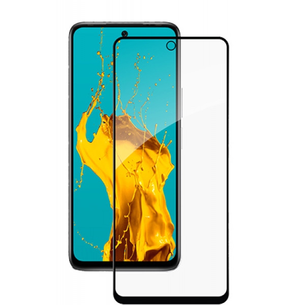 Захисне скло для смартфону Piko Full Glue for Infinix Hot 20S Black Paper pack (1283126551406)