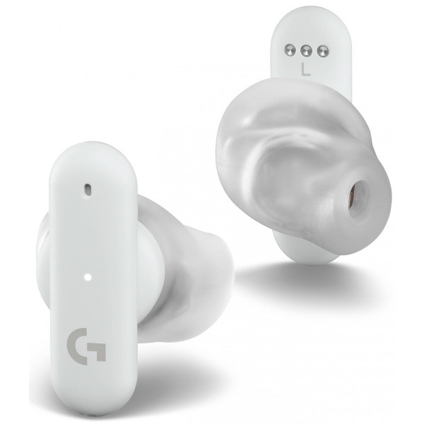 Навушники вкладиші бездротові TWS Logitech Gaming Earbuds White (985-001183)