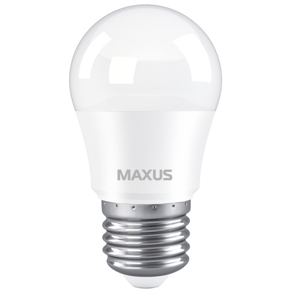 Лампочка світлодіодна Maxus G45 7W 4100K 220V E27 (1-LED-746)