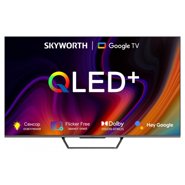 Телевізор Skyworth QLED 55Q3B AI Dolby Vision/Atmos