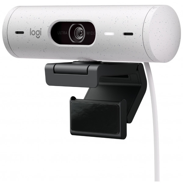 Веб-камера для комп'ютера Logitech BRIO 500 White (960-001428)