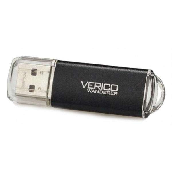 Флеш USB Verico Wanderer 16 GB Black (1UDOV-M4BKG3-NN)