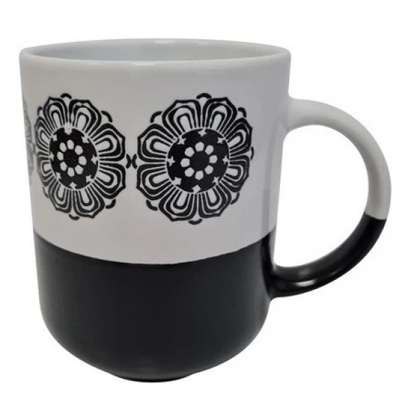 Чашка Milika Black&White Flower 500 мл (M0420-2104-3)