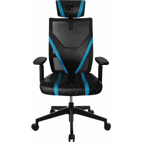 Крісло для геймерів GT Racer X-6674 Black/Blue