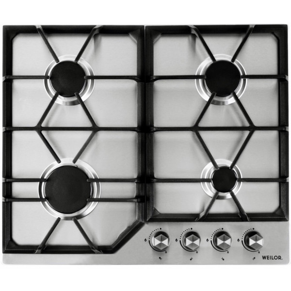 Варильна поверхня газова Weilor GM 604 SS