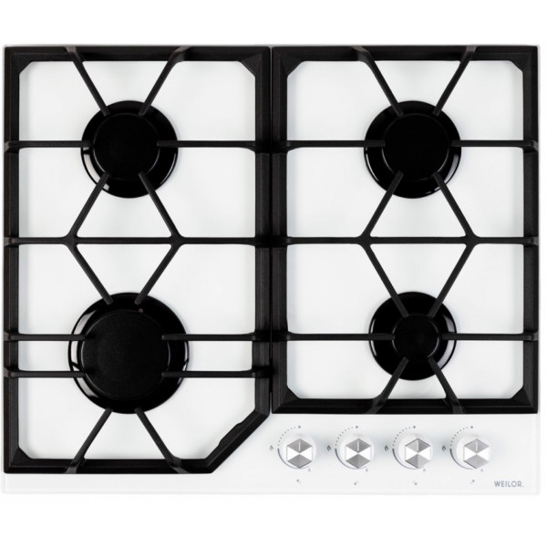 Варильна поверхня газова Weilor GG 604 WH