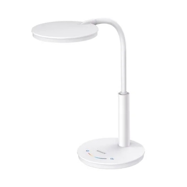 Настільна лампа Maxus Rainbow LED indicator White (1-MDL-10W-WH)
