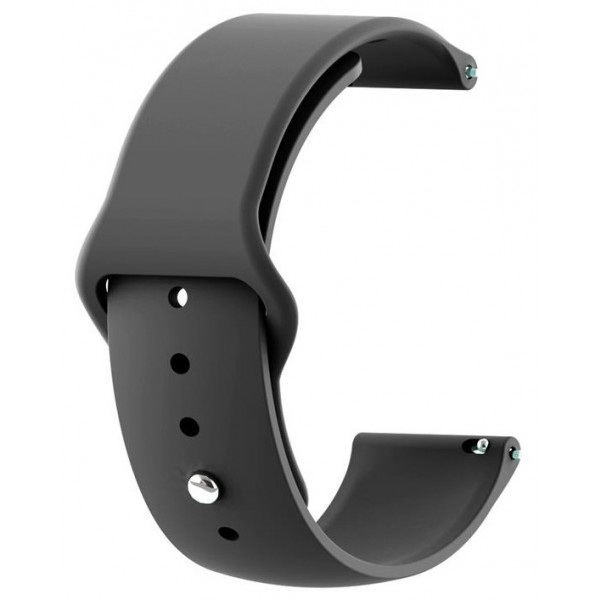 Ремінець для смарт-годинника BeCover for Amazfit Stratos 1/2/2S/3/GTR 2/GTR 47mm/GTR Lite 47mm/Nexo/Pace Black (706376)